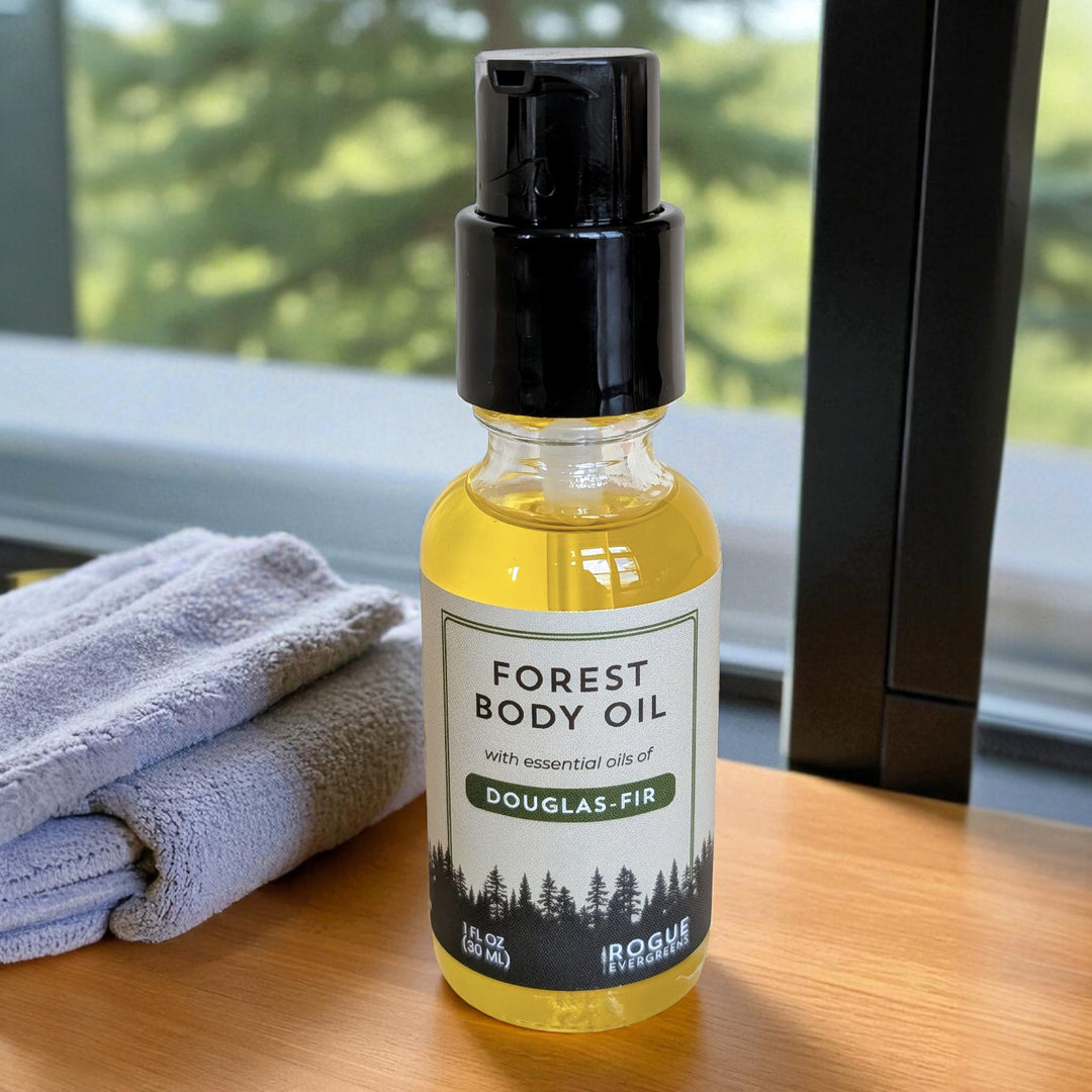 The Forest Library — Forest Body Oil Discovery Set