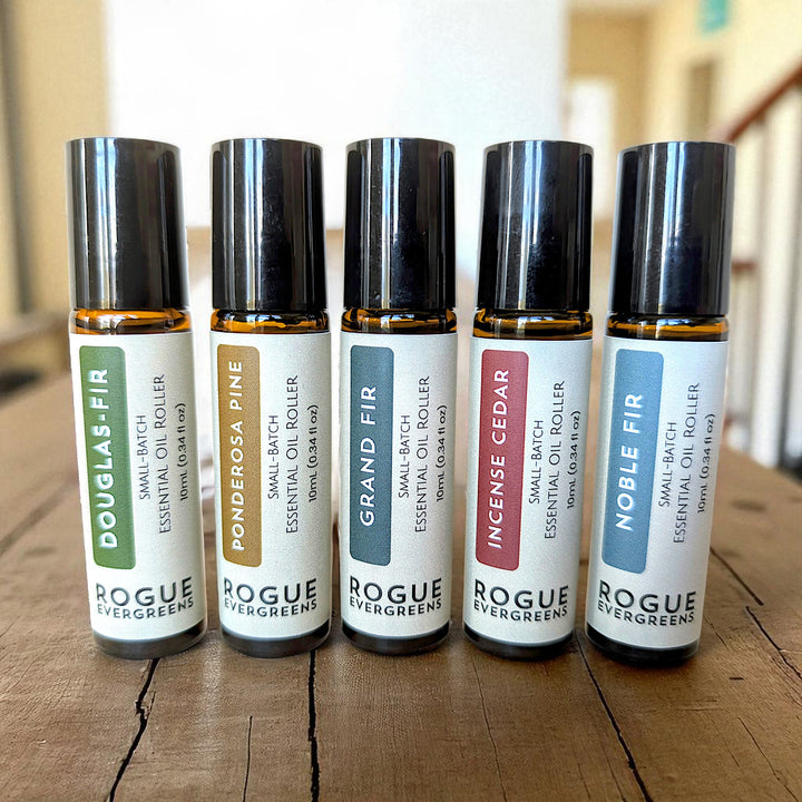 The Forest Library — Essential Oil Roller Set