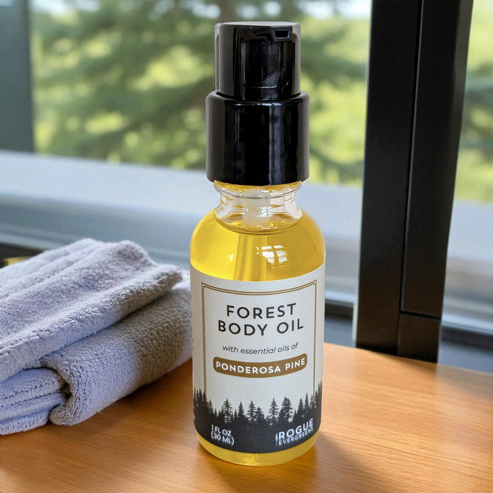 The Forest Library — Forest Body Oil Discovery Set